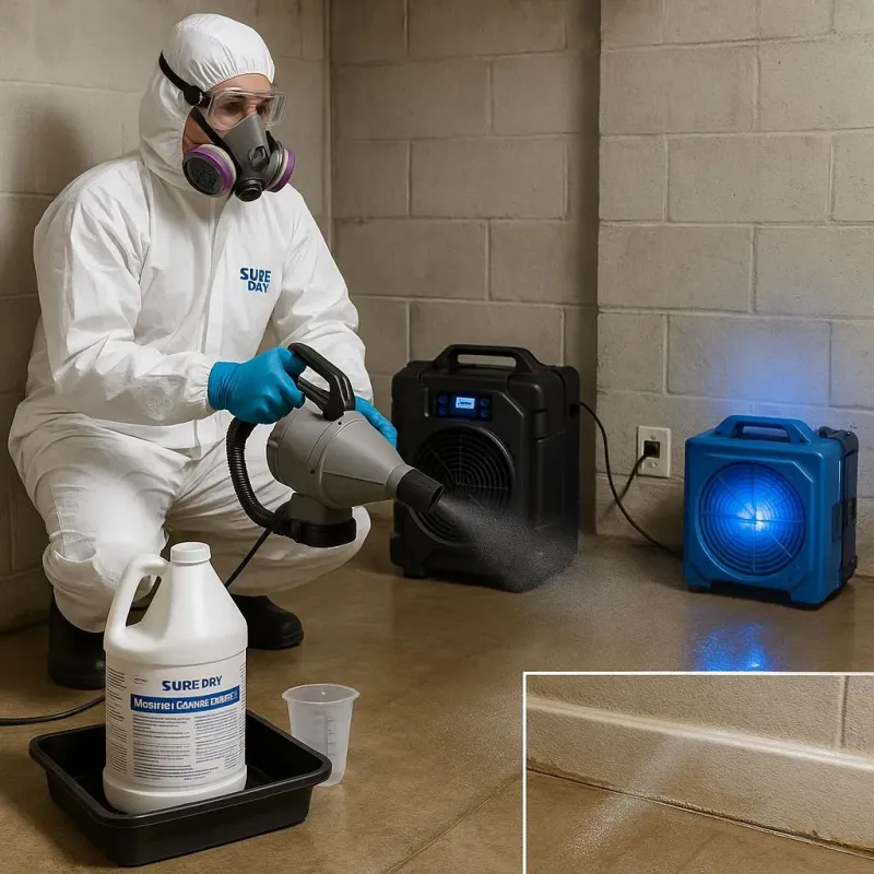 Sanitization and Odor Removal process in Woodmere, LA