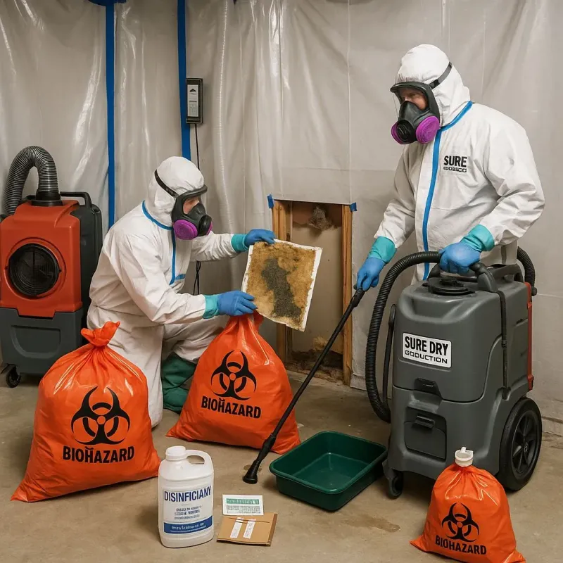 Contaminated Water Handling Protocols process in Woodmere, LA