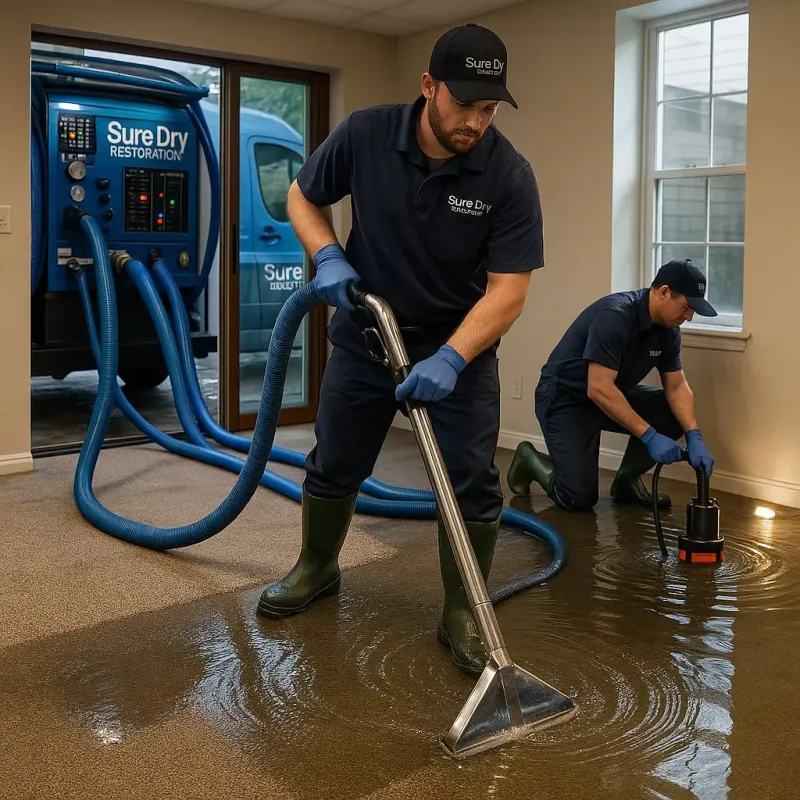 Water Extraction and Removal process in Woodmere, LA